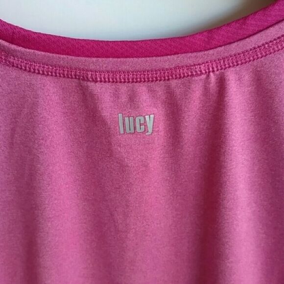 Lucy Pink Fitted Cuffed Sleeve T-Shirt - Picture 6 of 8